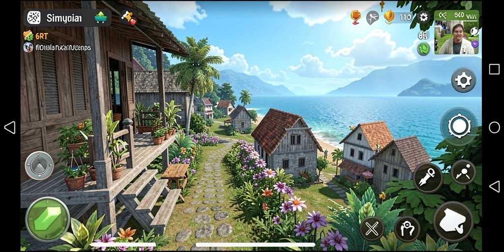 Gambaran kegiatan seru dalam game Simulation yang menyenangkan.