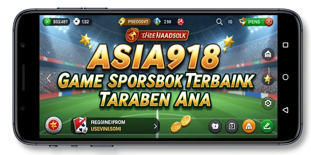 Screenshot gameplay yang menarik dari ASIA918, menunjukkan fitur sportsbook.