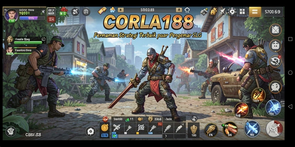 Tampilan aksi gameplay CORLA188 yang mendebarkan dalam dunia strategi.
