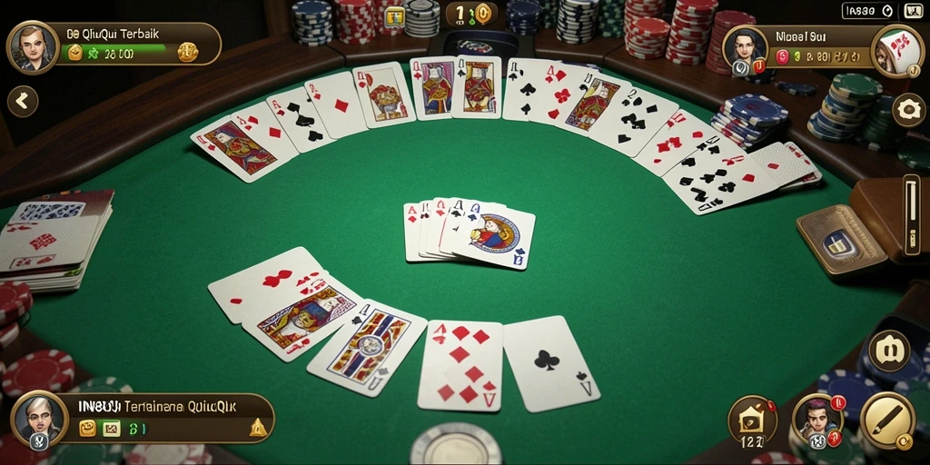 Gameplay menarik QiuQiu yang penuh strategi dan keseruan.