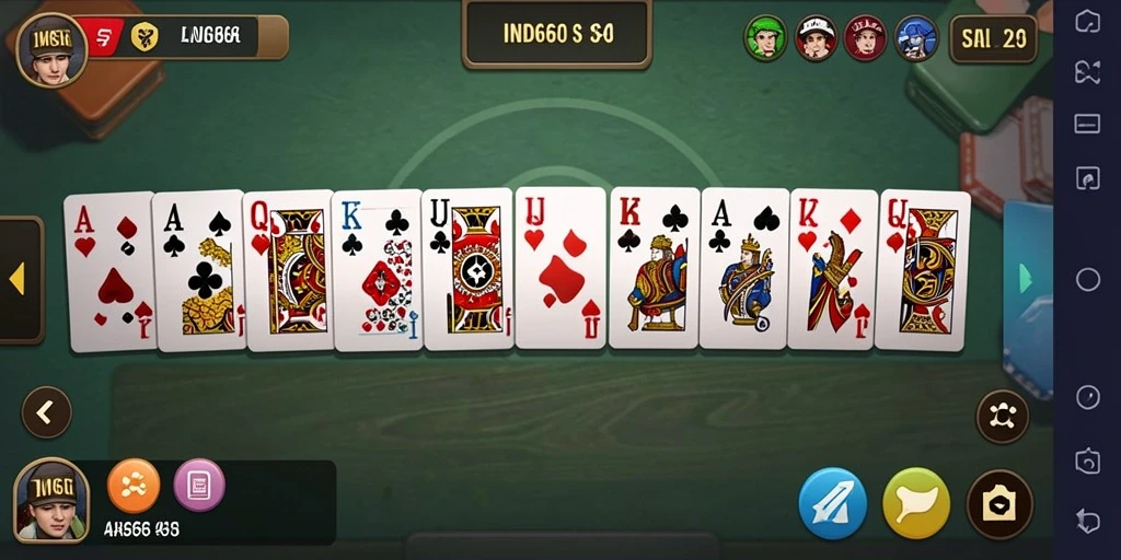 Tangkapan layar game Domino IND666 yang menampilkan pertempuran menarik.