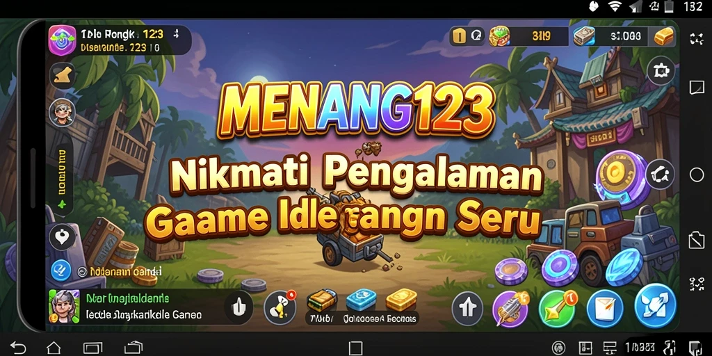 Tangkapan layar MENANG123 menunjukkan gameplay Idle yang menarik dan interaktif.
