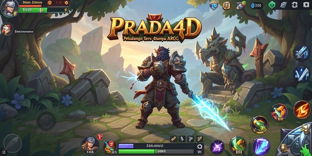 Gameplay seru dan petualangan menantang dalam PRADA4D.