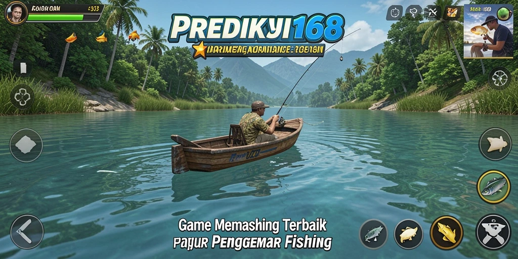 Screenshot PREDIKSI168 menampilkan aksi memancing yang seru dan menantang.