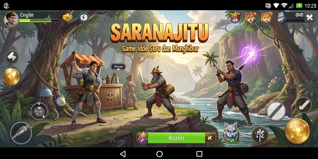 Tampilan gameplay <strong>SARANAJITU</strong> yang mengasyikkan dan menarik.