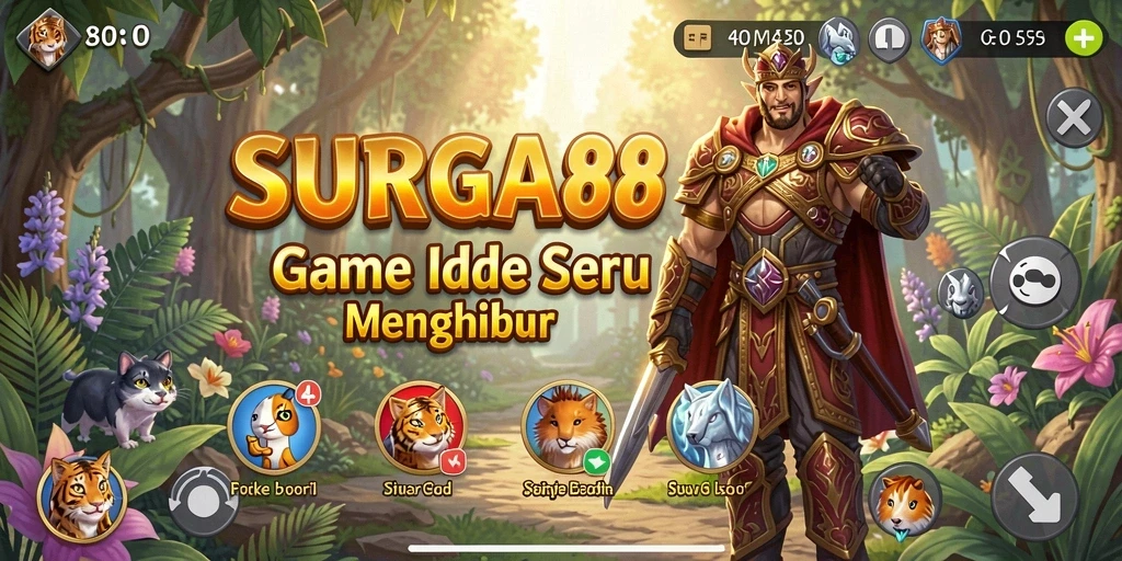 Tampilan gameplay SURGA88 yang menarik dan interaktif.
